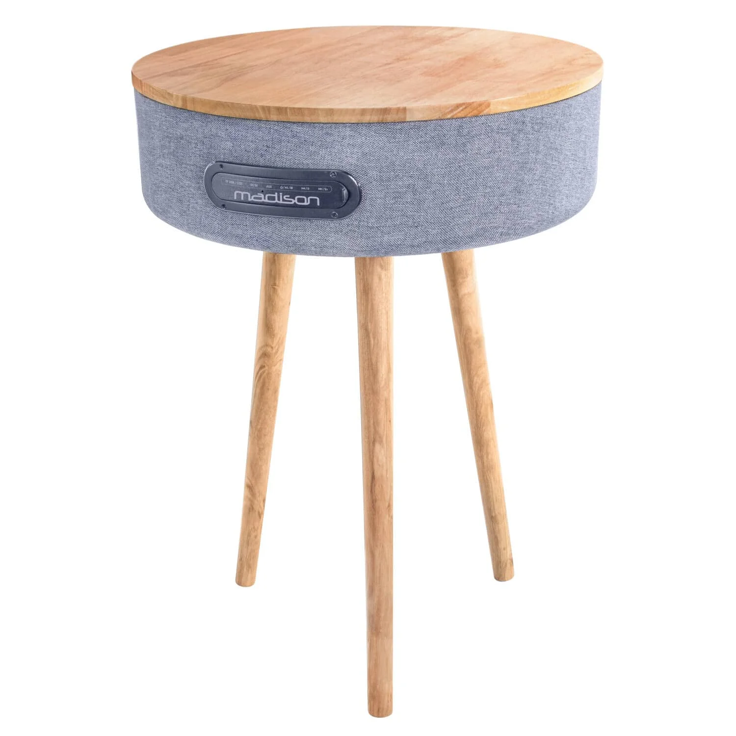 Φωτογραφία προϊόντος: MADISON MAD-RETROTABLE SMART TABLE SPEAKER WITH BLUETOOTH, USB, TF, BATTERY CHARGER (10-5570MA)