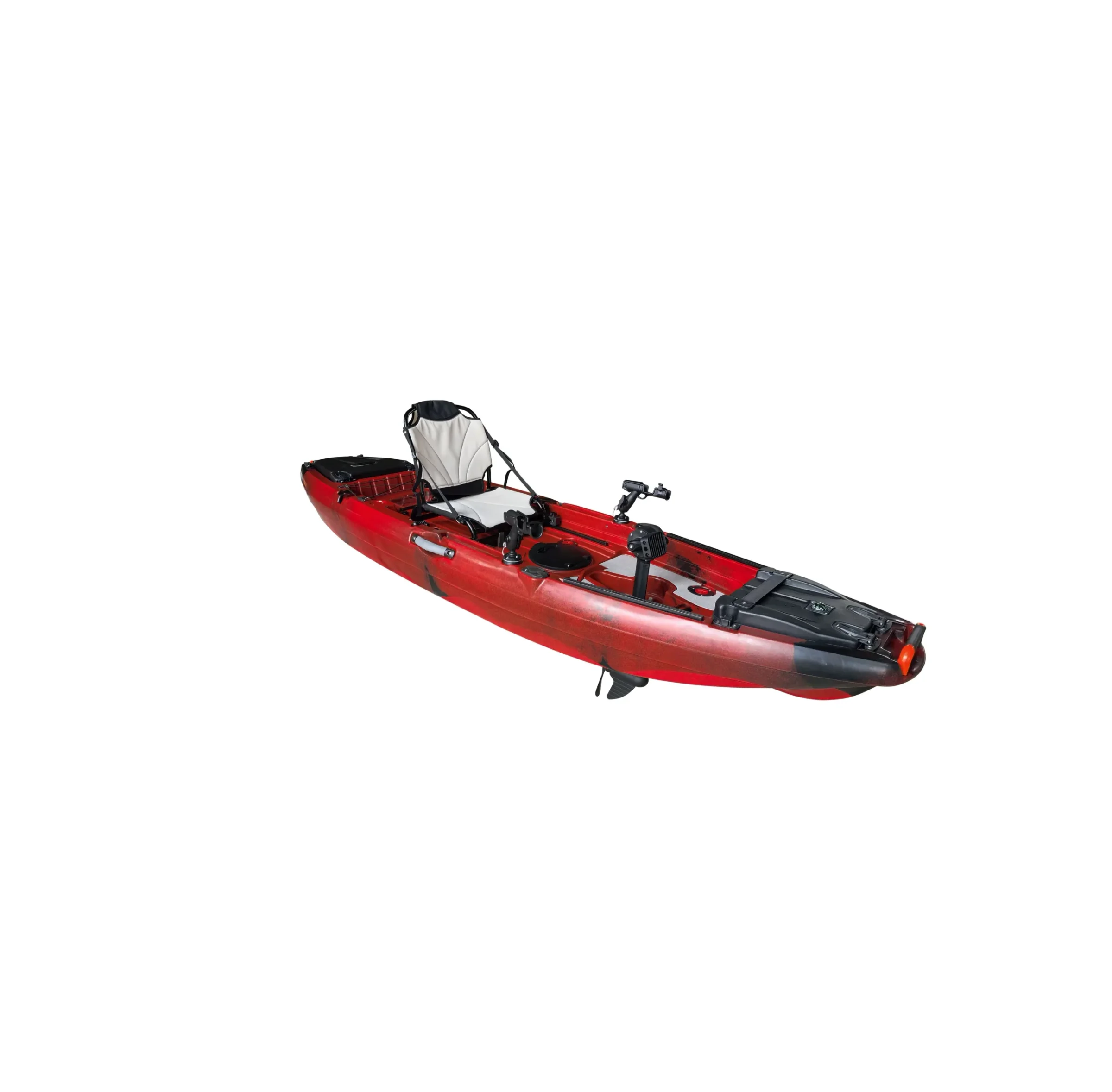 Φωτογραφία προϊόντος: CARIBBEAN SEA KAYAKS 9'10" ΚΟΚΚΙΝΟ CAMO ΣΚΛΗΡΟ ΠΟΔΗΛΑΤΙΚΟ HDPE KAYAK