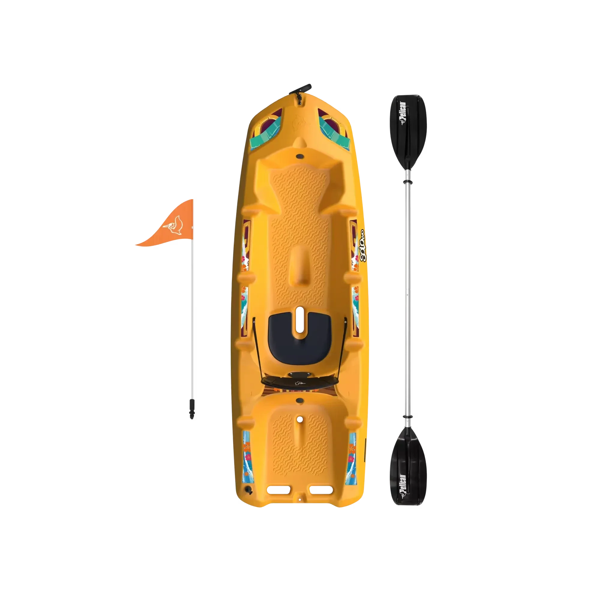 Φωτογραφία προϊόντος: PELICAN SOLO EVO DLX ΠΑΙΔΙΚΟ KAYAK + ΚΟΥΠΙ