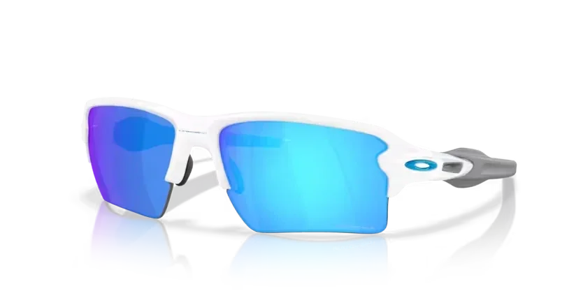 Φωτογραφία προϊόντος: OAKLEY FLAK 2.0 XXL POLISHED WHITE PRIZM SAPPHIRE