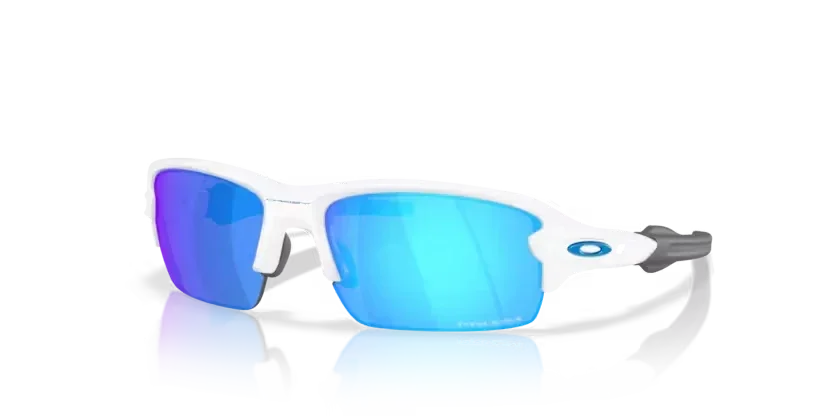 Φωτογραφία προϊόντος: OAKLEY FLAK 2.0 S POLISHED WHITE PRIZM SAPPHIRE