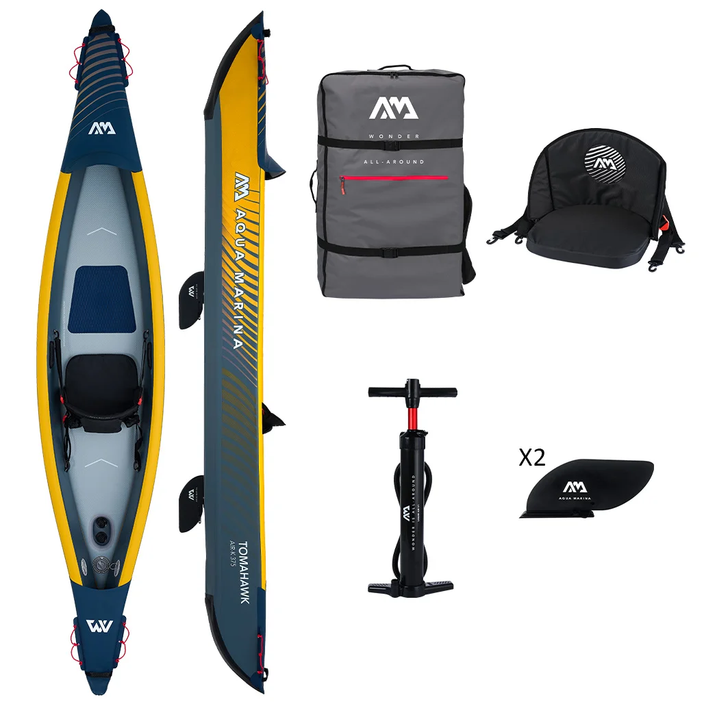 Φωτογραφία προϊόντος: AQUA MARINA TOMAHAWK AIR-K 12’4″ HIGH PRESSURE KAYAK 2025
