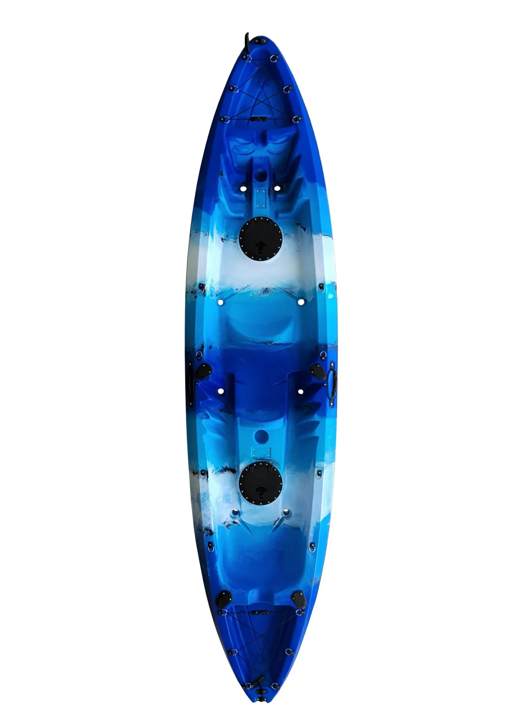 Φωτογραφία προϊόντος: CARIBBEAN SEA KAYAKS 11'11" ΜΠΛΕ CAMO 2 + 1 ΣΚΛΗΡΟ KAYAK + ΚΟΥΠΙΑ + ΚΑΘΙΣΜΑΤΑ HDPE
