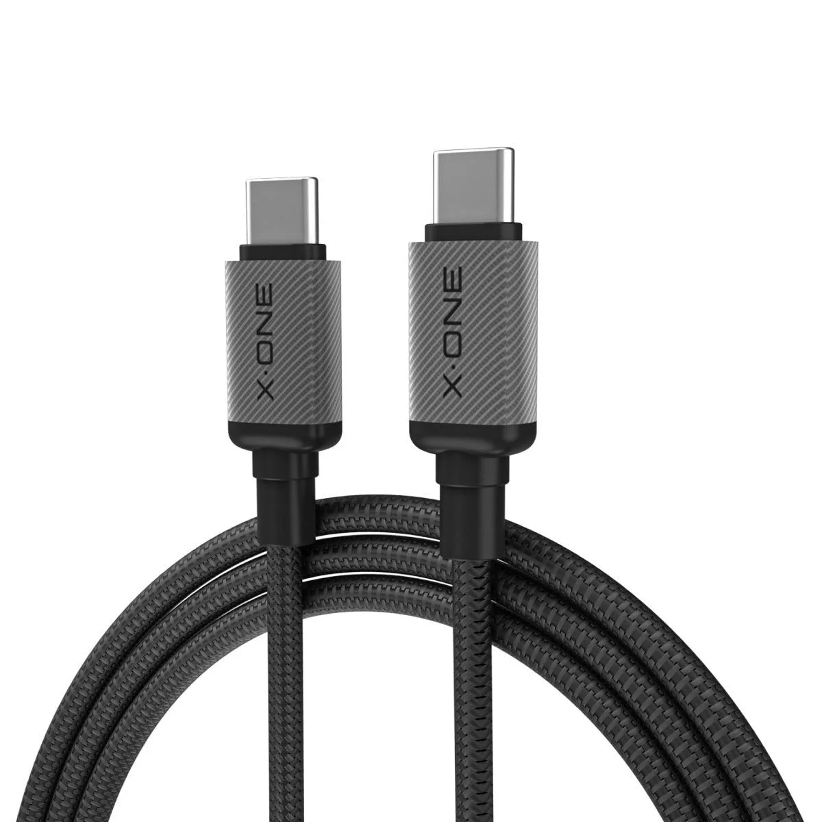 Φωτογραφία προϊόντος: . X-ONE TitanFlex data cable - type C to C - 5A max 240W 1,2 m black
