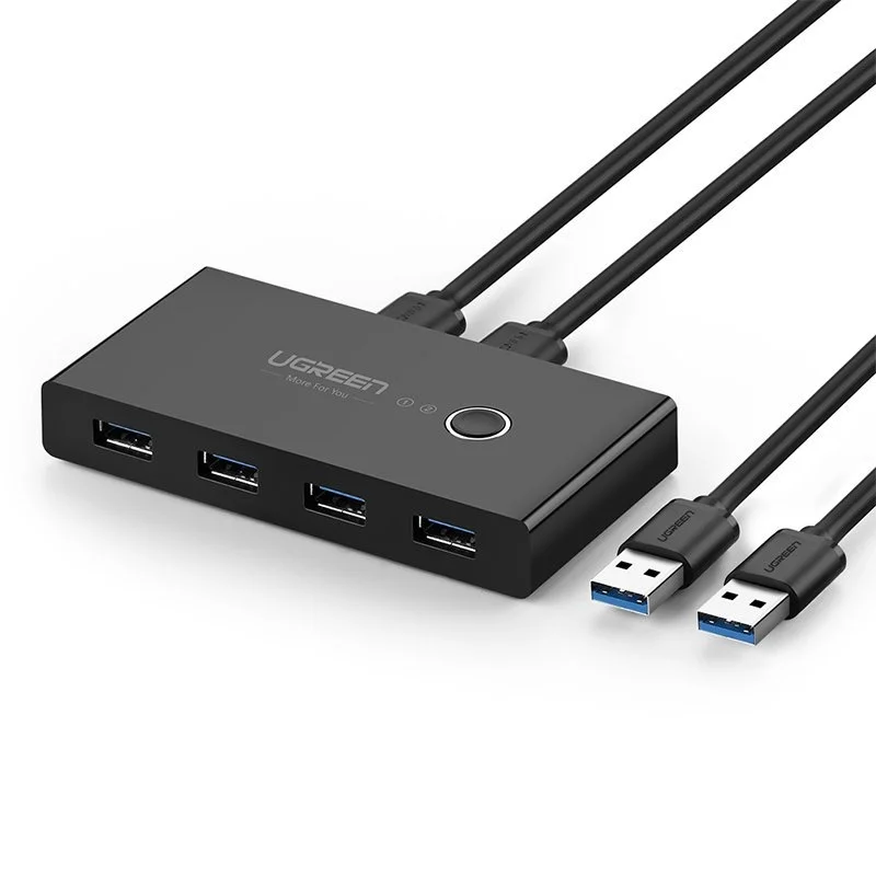 Φωτογραφία προϊόντος: Ugreen switch box HUB switch 4x USB 3.2 Gen 1 USB splitter