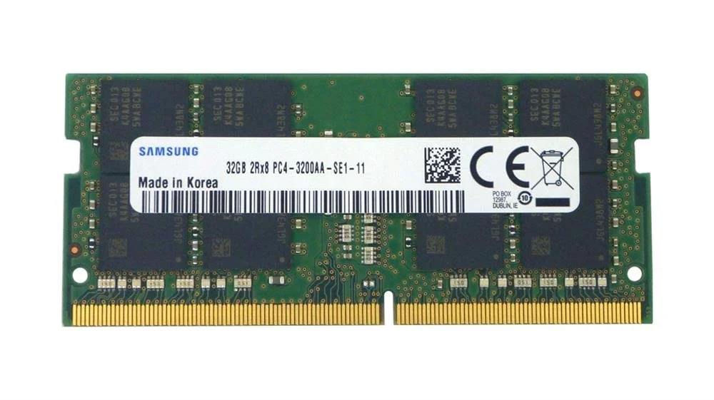 Φωτογραφία προϊόντος: RAM SO-DIMM DDR4 32GB / PC3200 /UB/ Samsung
