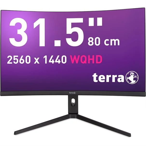 Φωτογραφία προϊόντος: WORTMANN AG TERRA LCD/LED 3285W HA black CURVED USB-C/HDMI/DP