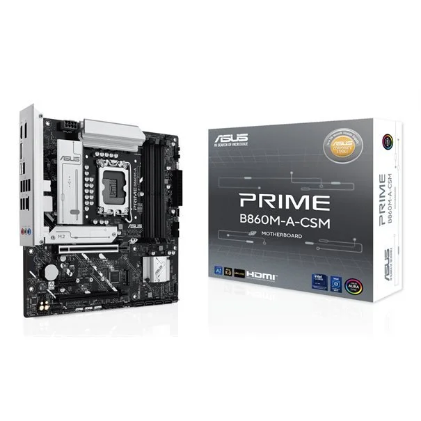 Φωτογραφία προϊόντος: Asustek ASUS PRIME B860M-A-CSM S1851/DDR5/2xDP-HDMI/3xM.2/ATX