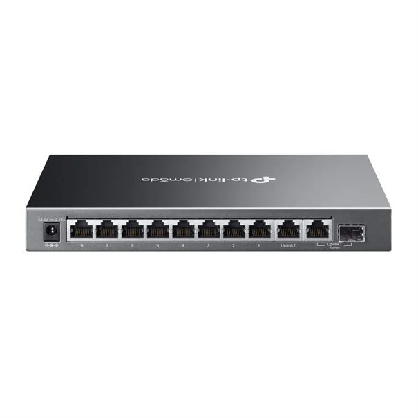 Φωτογραφία προϊόντος: TP-LINK Switch Omada ES210GMP 10xGBit 8xPoE+ Managed 123W Power Budget