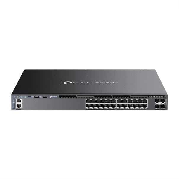 Φωτογραφία προϊόντος: TP-LINK Switch SG6428XHP 24xGBit /4x10Gbit SFP+ PoE+ Managed Layer 3 Rack Mountable, Omada SDN, 4 Fans