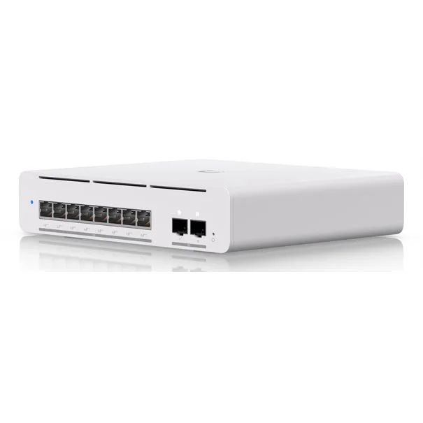 Φωτογραφία προϊόντος: Ubiquiti Networks Ubiquiti Switch UniFi 8x10G RJ45/2xSFP+ Managed PoE++ 155W 1,3" Touchscreen