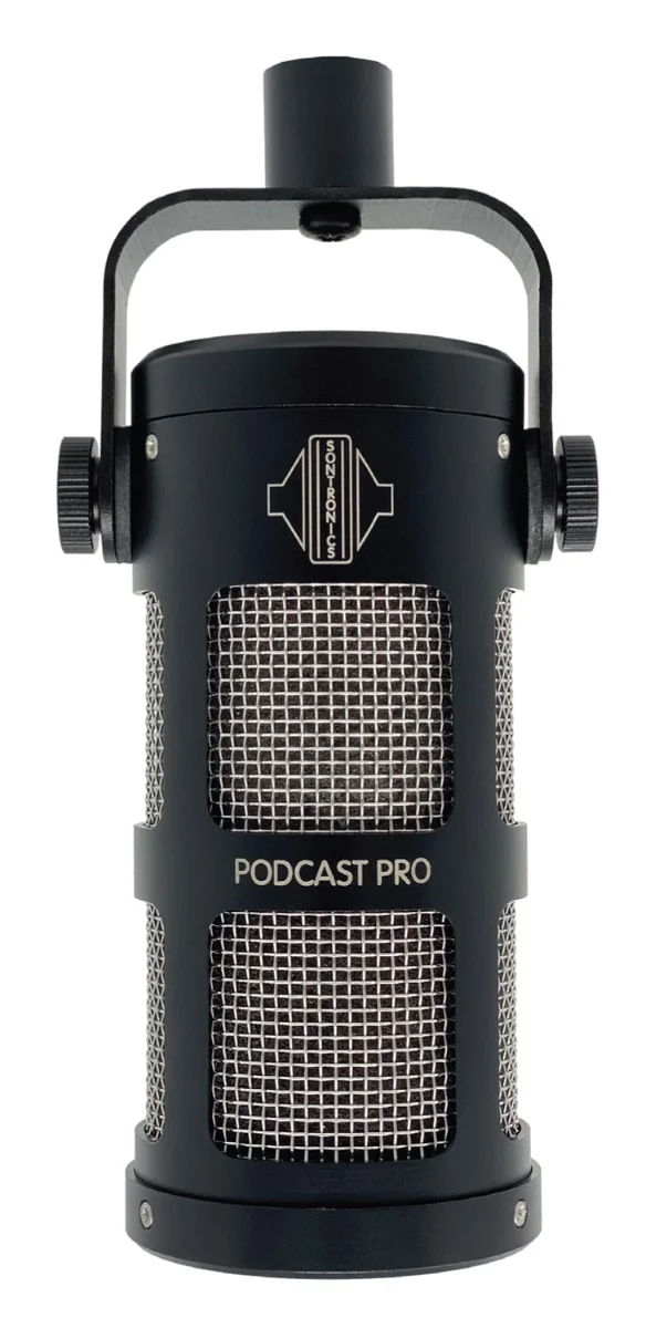 Φωτογραφία προϊόντος: Sontronics Podcast Pro Black - Δυναμικό μικρόφωνο Broadcast