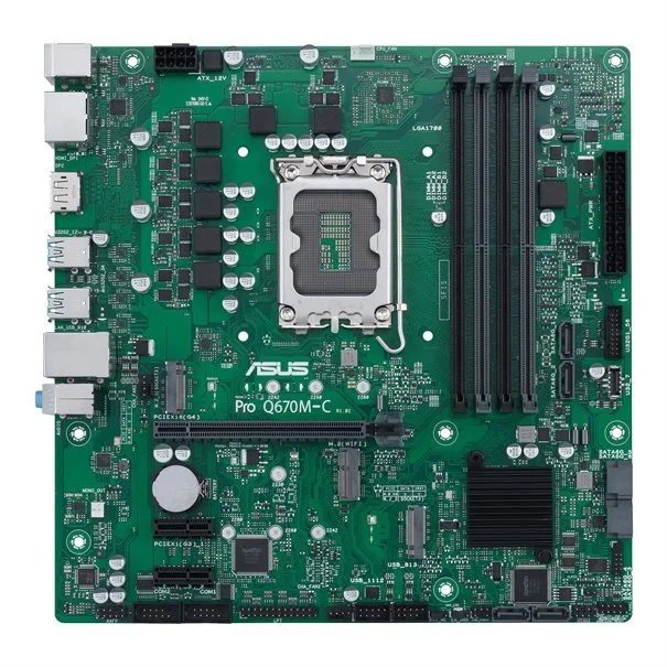 Φωτογραφία προϊόντος: Asustek ASUS Q670EI-IM-A S1700/DDR5/3xDP+HDMI/vPro/24-7/mITX