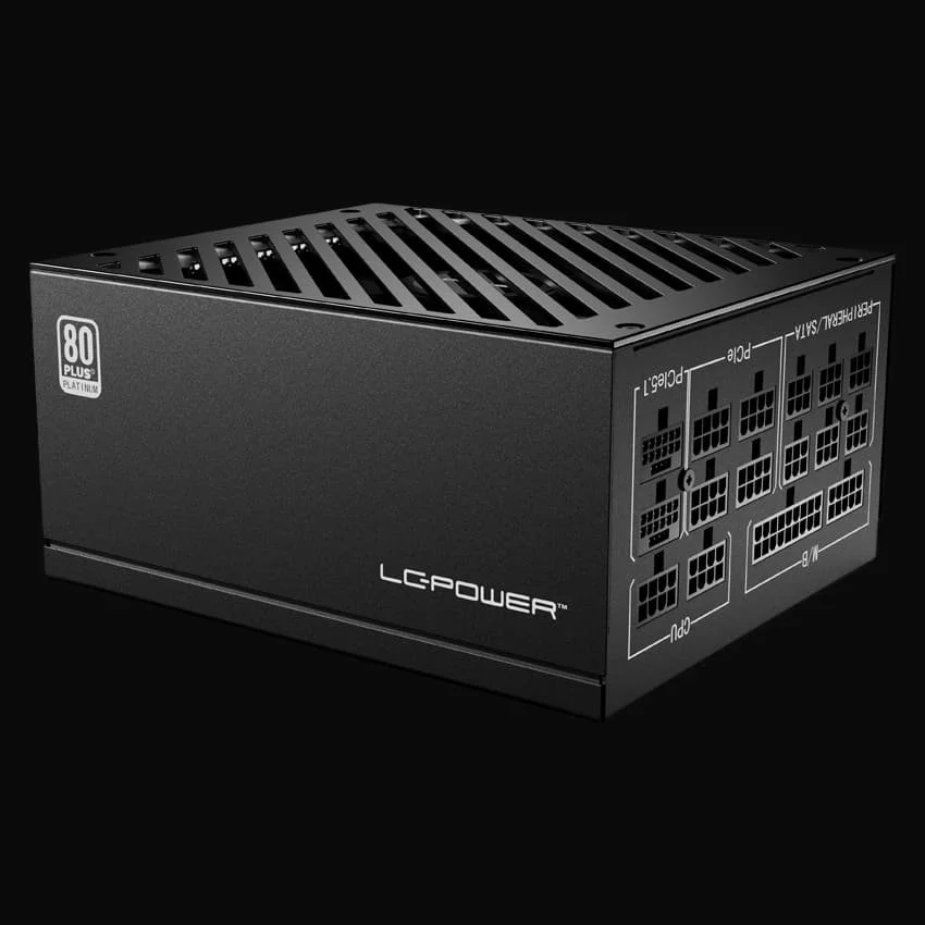 Φωτογραφία προϊόντος: Netzteil ATX 3.1 LC-Power 1000W/135mm 80+ Platinum Full Modular, Retail, 135mm Lüfter