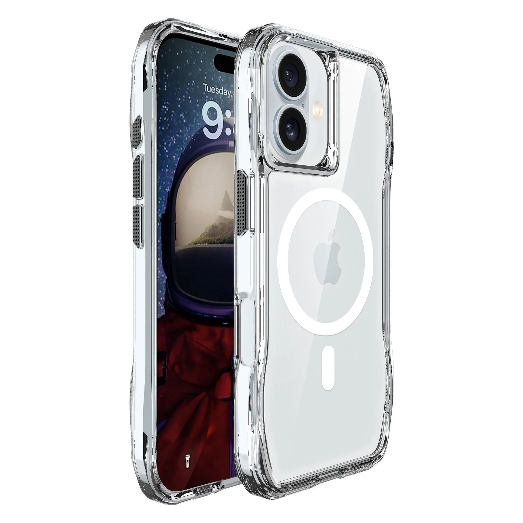 Φωτογραφία προϊόντος: ROAR case SLIM DEFENDER compatible with MagSafe for IPHONE 15 transparent