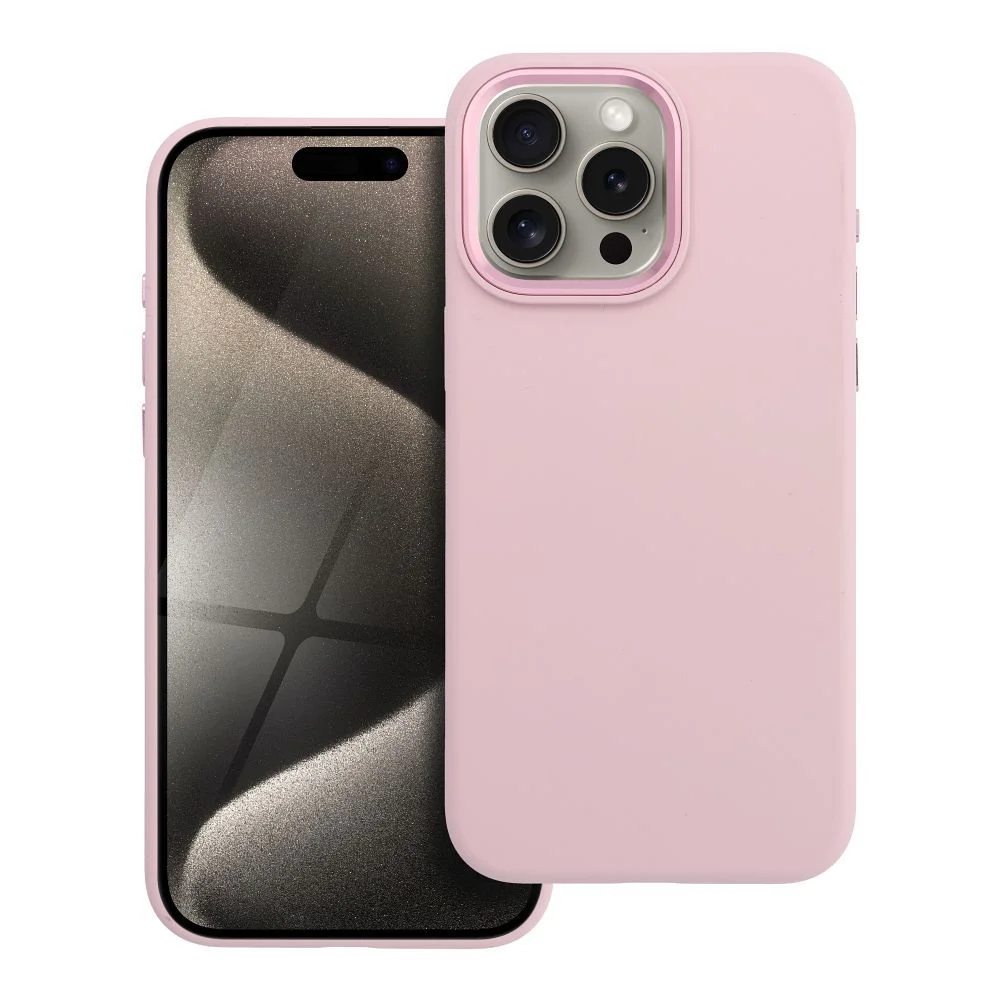 Φωτογραφία προϊόντος: Case for iPhone 15 PRO MAX Forcell F-Protect Frame Premium compatible with Magsafe pink