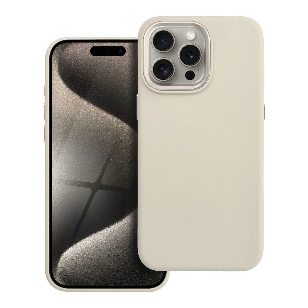 Φωτογραφία προϊόντος: Case for iPhone 15 PRO MAX Forcell F-Protect Frame Premium compatible with Magsafe antique white