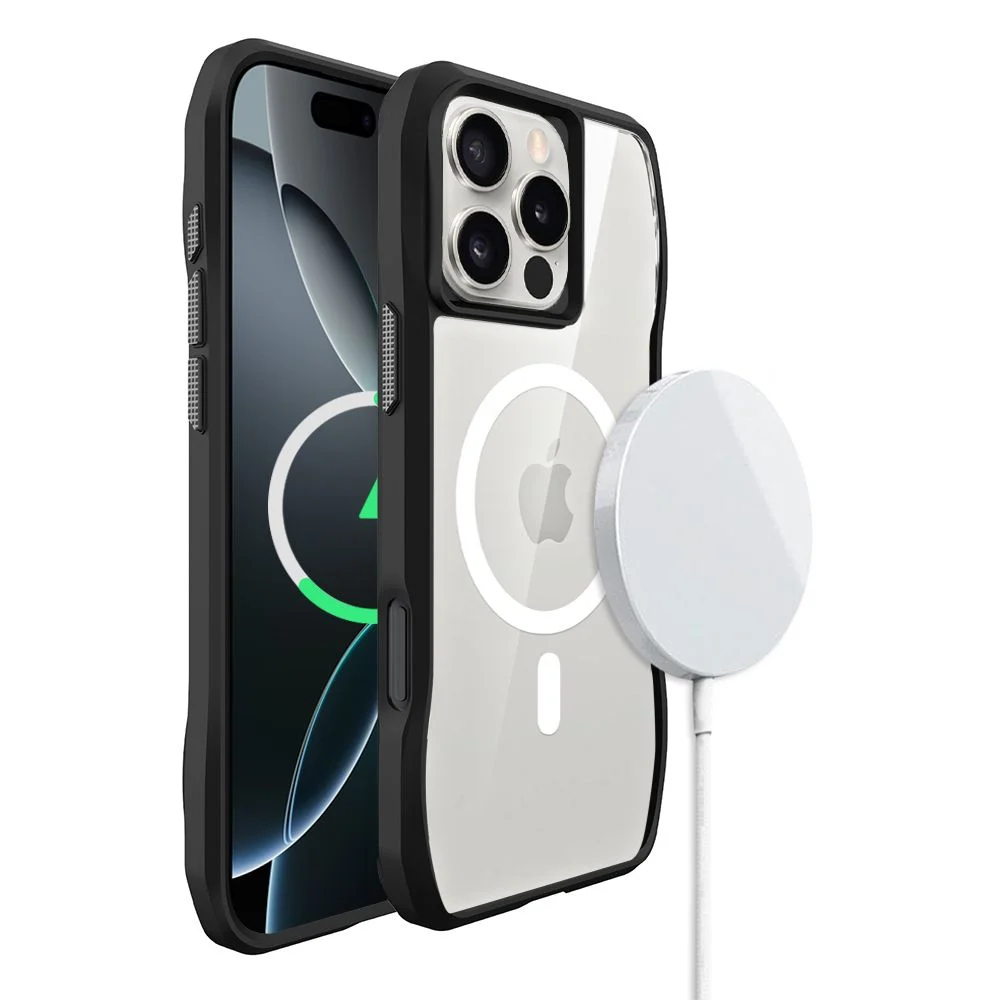Φωτογραφία προϊόντος: ROAR case SLIM DEFENDER compatible with MagSafe for IPHONE 16 Pro Max black
