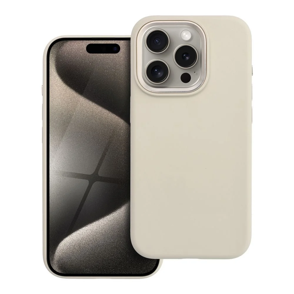 Φωτογραφία προϊόντος: Case for iPhone 15 PRO Forcell F-Protect Frame Premium compatible wiht Magsafe antique white