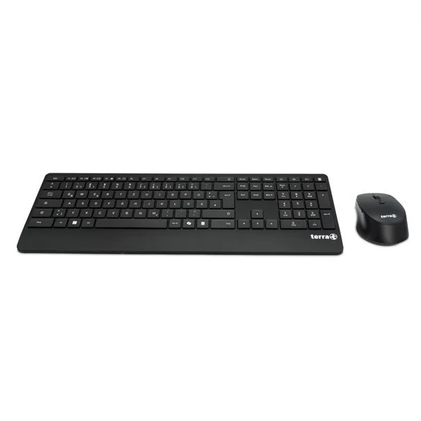 Φωτογραφία προϊόντος: WORTMANN AG TERRA Desktop 4000 Wireless AES [DE] USB black Copilot Tastatur+Maus, QWERTZ, 105 Tasten,