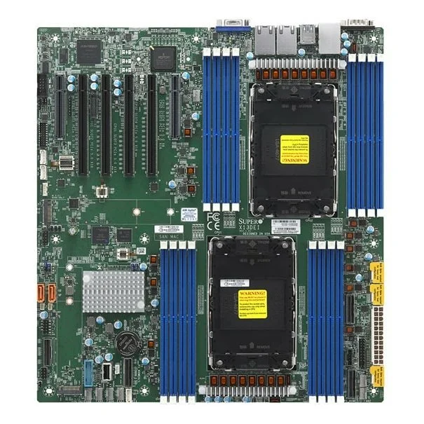 Φωτογραφία προϊόντος: Supermicro X13DEI-B/2xLGA-4677/16xDDR5/2x 1Gbe LAN/incl. OOB