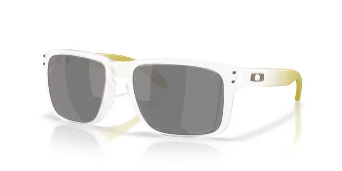 Φωτογραφία προϊόντος: Γυαλιά Ηλίου Oakley Holbrook Ανδρικά κοκκάλινα διάφανα ματ με ασημί καθρέπτη polarised φακό 9102 AP55 55mm