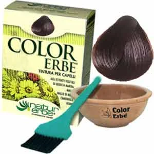 Φωτογραφία προϊόντος: Color Erbe Φυτική Βαφή Μαλλιών 12 Καστανό Χαλκού 60ML