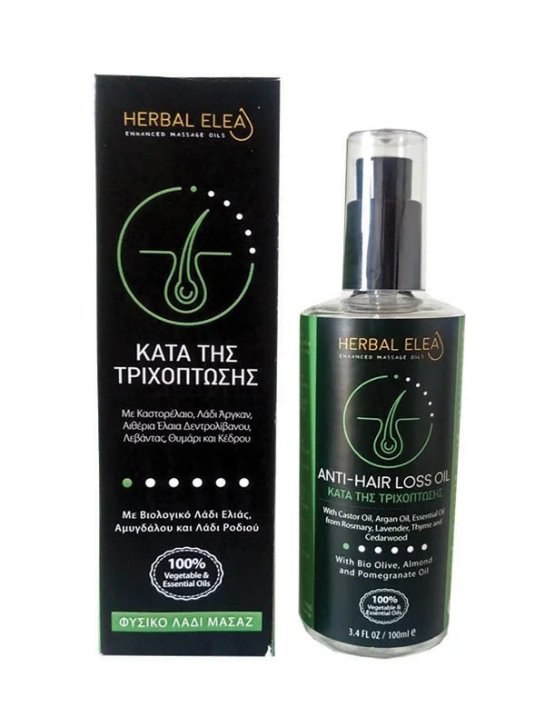 Φωτογραφία προϊόντος: Herbal Elea Φυσικο Λάδι Μασάζ κατά της Τριχόπτωσης 100ml