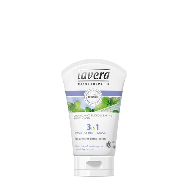 Φωτογραφία προϊόντος: Lavera Facial Care 3σε1 Καθαρισμός+Απολέπιση+Μάσκα 125ml