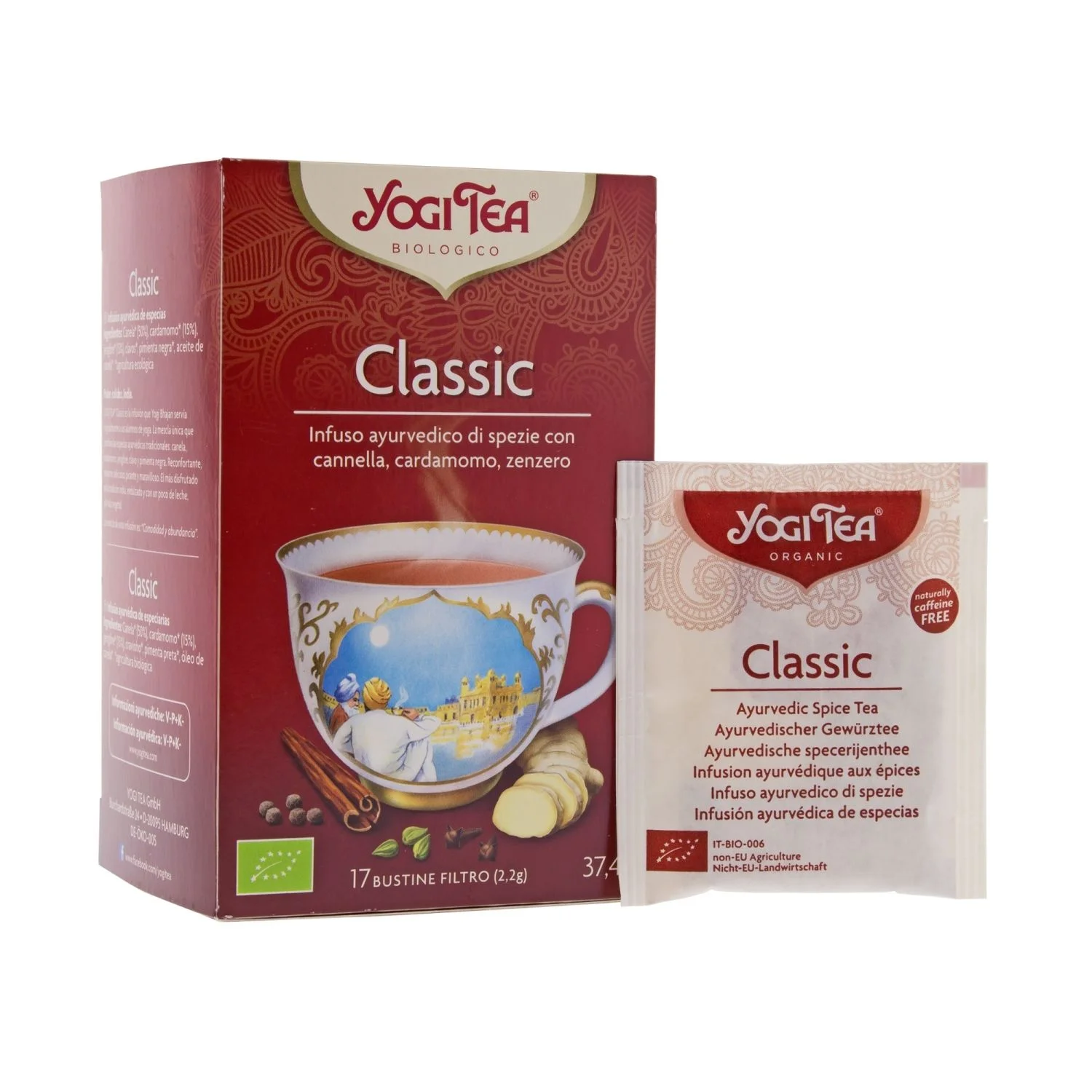 Φωτογραφία προϊόντος: YOGI TEA CLASSIC ΒΙΟ 37,4ΓΡ
