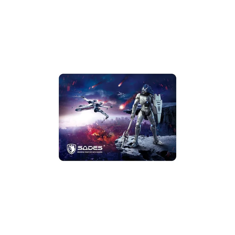 Φωτογραφία προϊόντος: Sades Lightning Gaming Mouse Pad Medium 350mm Πολύχρωμο