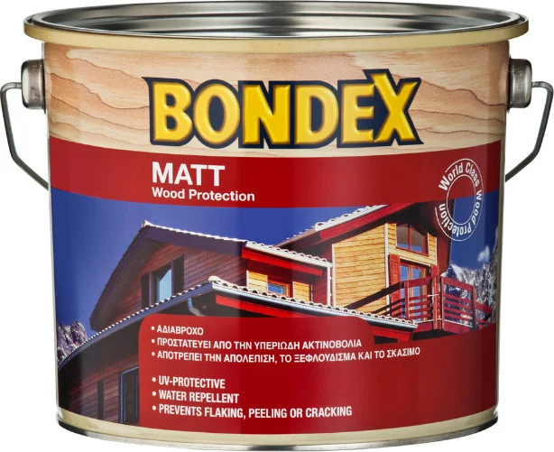 Φωτογραφία προϊόντος: Bondex Βερνίκι Εμποτισμού Wood Protection 0.75lt Clear Ματ