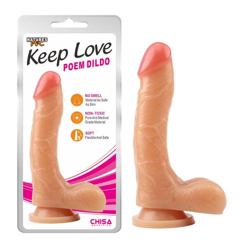 Φωτογραφία προϊόντος: Ομοίωμα Πέους Chisa Novelties Poem Dildo 20cm