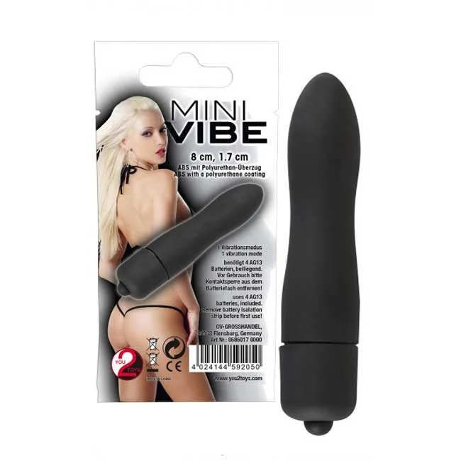 Φωτογραφία προϊόντος: You 2 Toys Μίνι Δονητής Mini Vibe 8cm Μαύρος