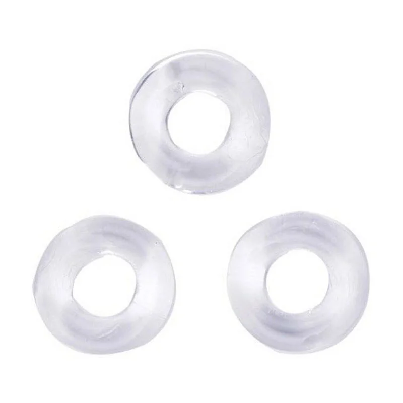 Φωτογραφία προϊόντος: Δακτύλιοι Πέους Guilty Toys Triple Donuts 3τμχ.