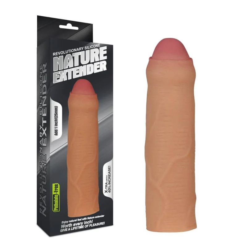 Φωτογραφία προϊόντος: Lovetoy Κάλυμμα Πέους Revolutionary Silicone Nature Extender 2 17.5cm