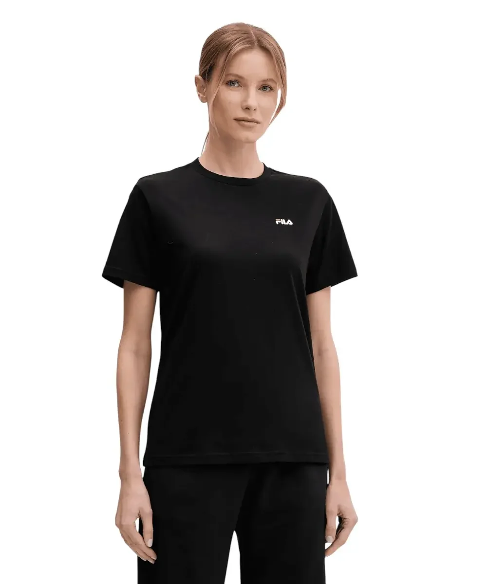 Φωτογραφία προϊόντος: Fila - Γυναικείο Αθλητικό Κοντομάνικο T-shirt Lignano FAW1053-80010 Μαύρο