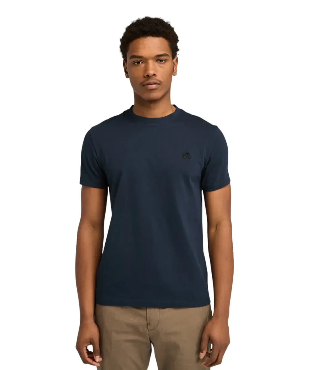 Φωτογραφία προϊόντος: Timberland - Ανδρικό T-shirt SS Dunstan River Jersey Crew Tee Slim Fit TB0A2BPR-Z02 Μπλε Σκούρο