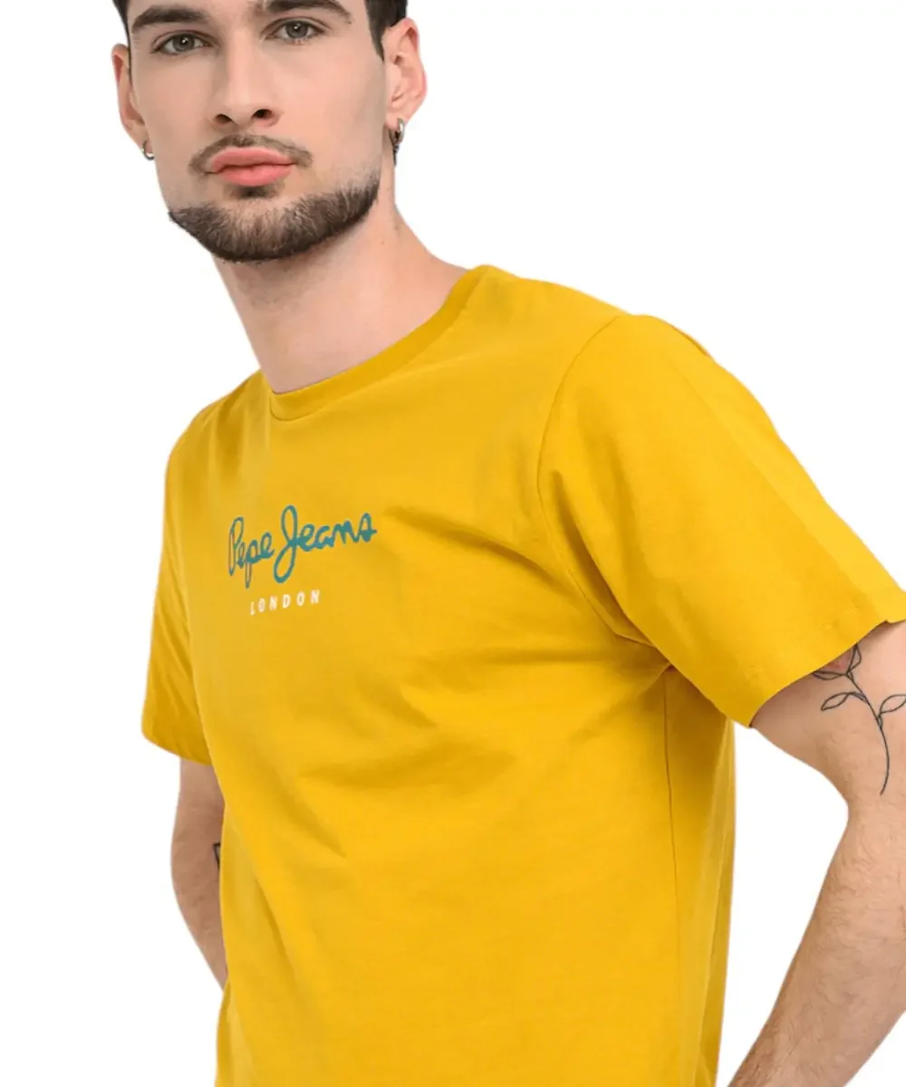 Φωτογραφία προϊόντος: Pepe Jeans - Ανδρικό T-shirt Eggo N PM5010178-089 Κίτρινο
