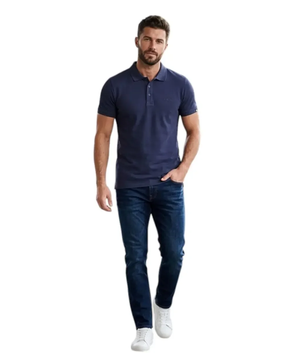 Φωτογραφία προϊόντος: Ellesse - Ανδρικό Κοντομάνικο T-Shirt Polo Leonardo EHM217S26-519 Μπλε Σκούρο