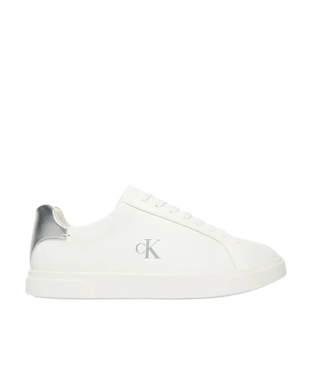 Φωτογραφία προϊόντος: Calvin Klein - Γυναικεία Sneakers Low Pro Cups Laceup Lth Met HW0HW02846-0K8 Λευκό