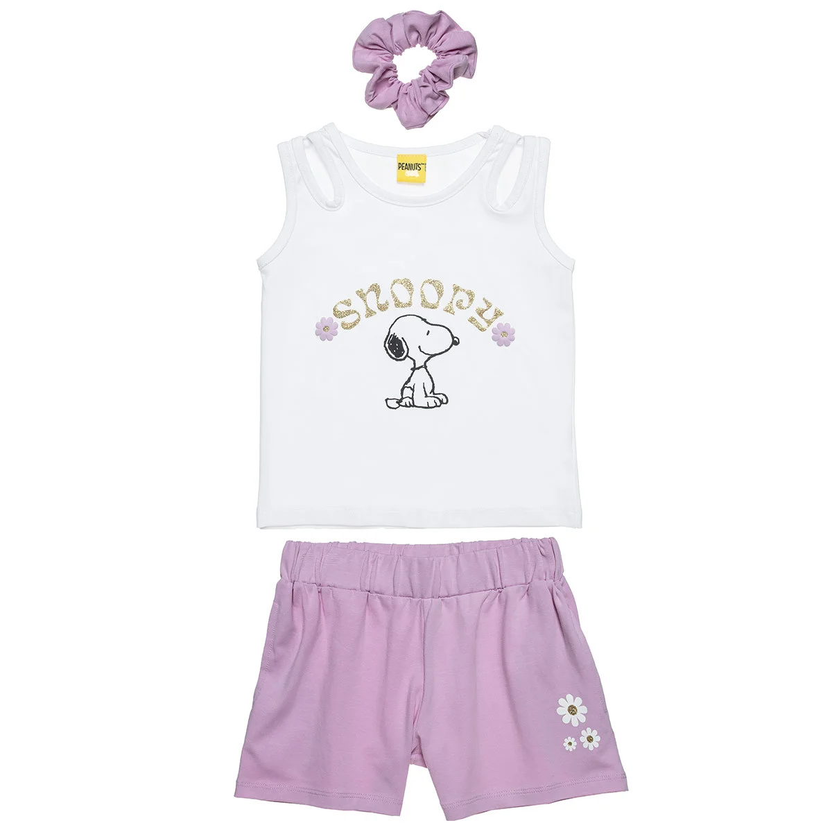 Φωτογραφία προϊόντος: Peanuts Σετ Snoopy με scrunchie και glitter τύπωμα