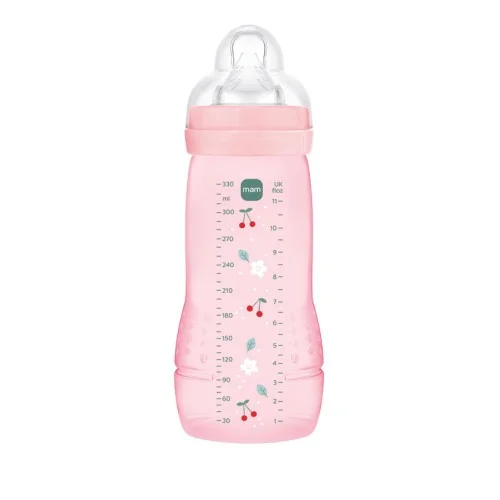 Φωτογραφία προϊόντος: Mam Easy Active Πλαστικό Μπιμπερό 4+ Μηνών Ροζ 330ml