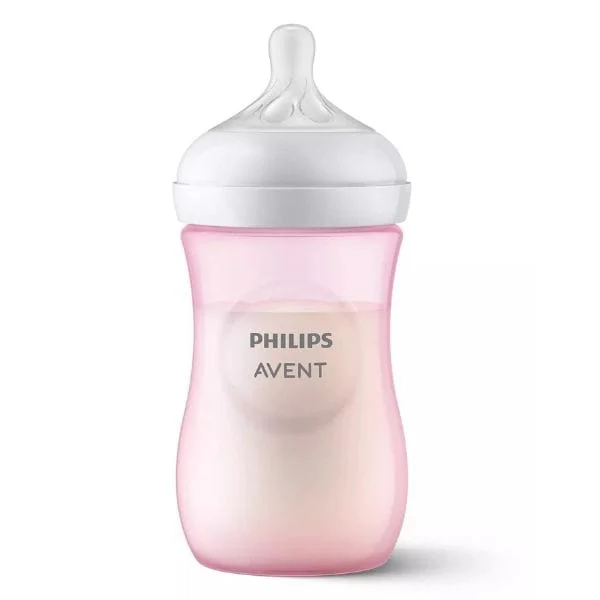 Φωτογραφία προϊόντος: PHILIPS AVENT Philips Πλαστικό Μπιμπερό Natural Response με Θηλή Σιλικόνης 260ml για 1+ μηνών