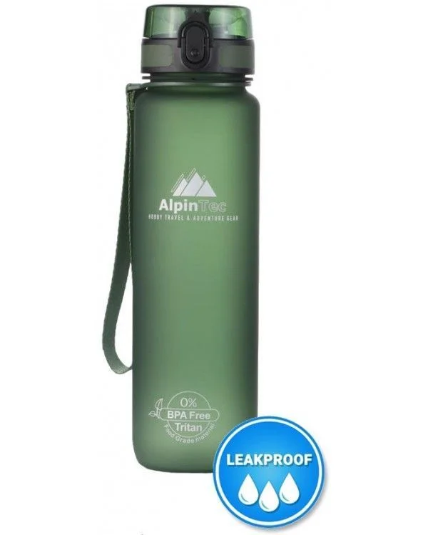 Φωτογραφία προϊόντος: AlpinTec AlpinPro Quest Πλαστικό Παγούρι 1000ml Σκούρο Πράσινο