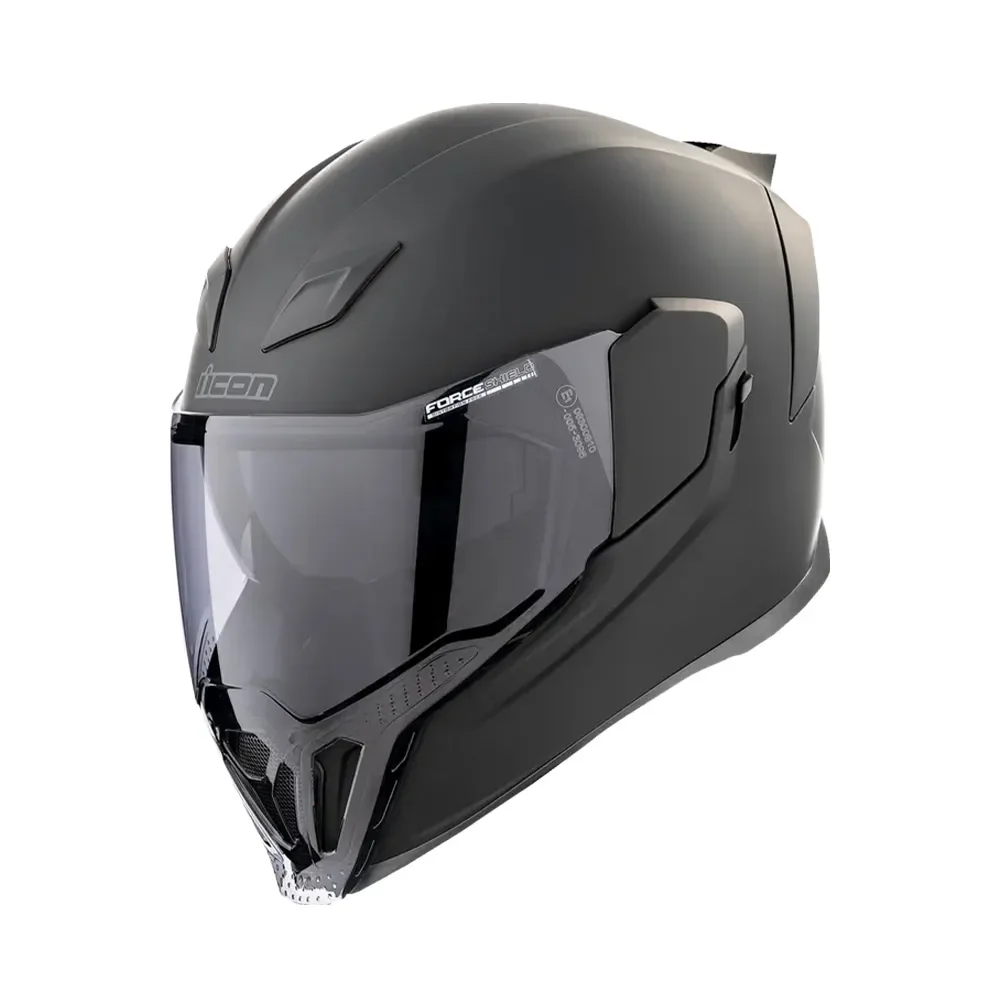 Φωτογραφία προϊόντος: ΚΡΑΝΟΣ FULL FACE AIRFLITE DARK RUB HELMET MATTE BLACK ECE 22.06 | ICON