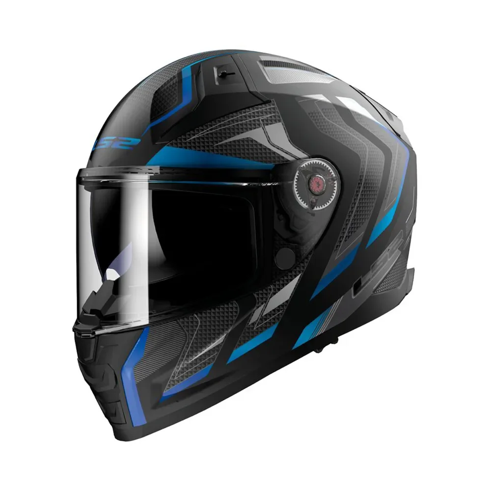 Φωτογραφία προϊόντος: ΚΡΑΝΟΣ FULL FACE VECTOR II FF811 ALIZER M.BLACK/BLUE ECE 22.06 | LS2