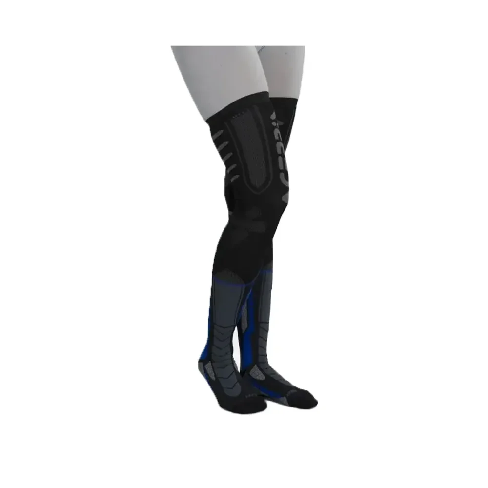 Φωτογραφία προϊόντος: ΚΑΛΤΣΕΣ MX X-LEG PRO BLACK-BLUE 21693.316 | ACERBIS
