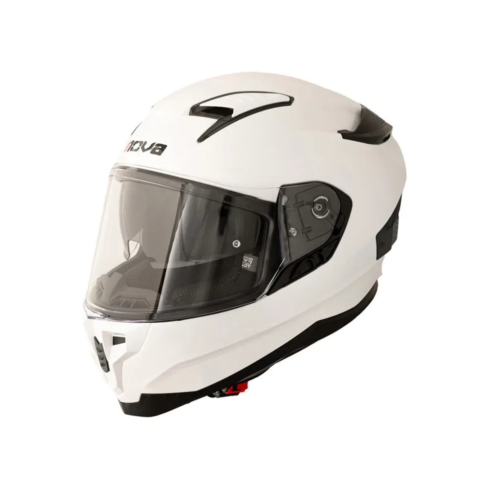 Φωτογραφία προϊόντος: ΚΡΑΝΟΣ FULL FACE ROAD RIDER FF938 WHITE GLOSS ECE 22.06 | NOVA