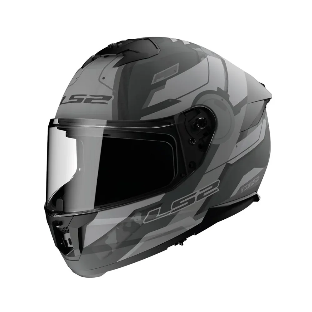 Φωτογραφία προϊόντος: ΚΡΑΝΟΣ FULL FACE FF808 STREAM II SHADOW M.TITANIUM GREY ECE 22.06 | LS2